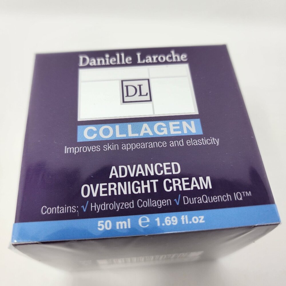 Danielle Laroche Collagen Advanced Overnight Cream 1.69 oz Sealed Exp 08/2027 - Picture 6 of 8